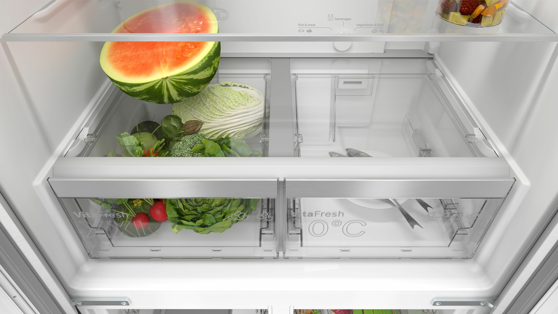 Bosch Serie 4 KMC85LBEA side-by-side refrigerator