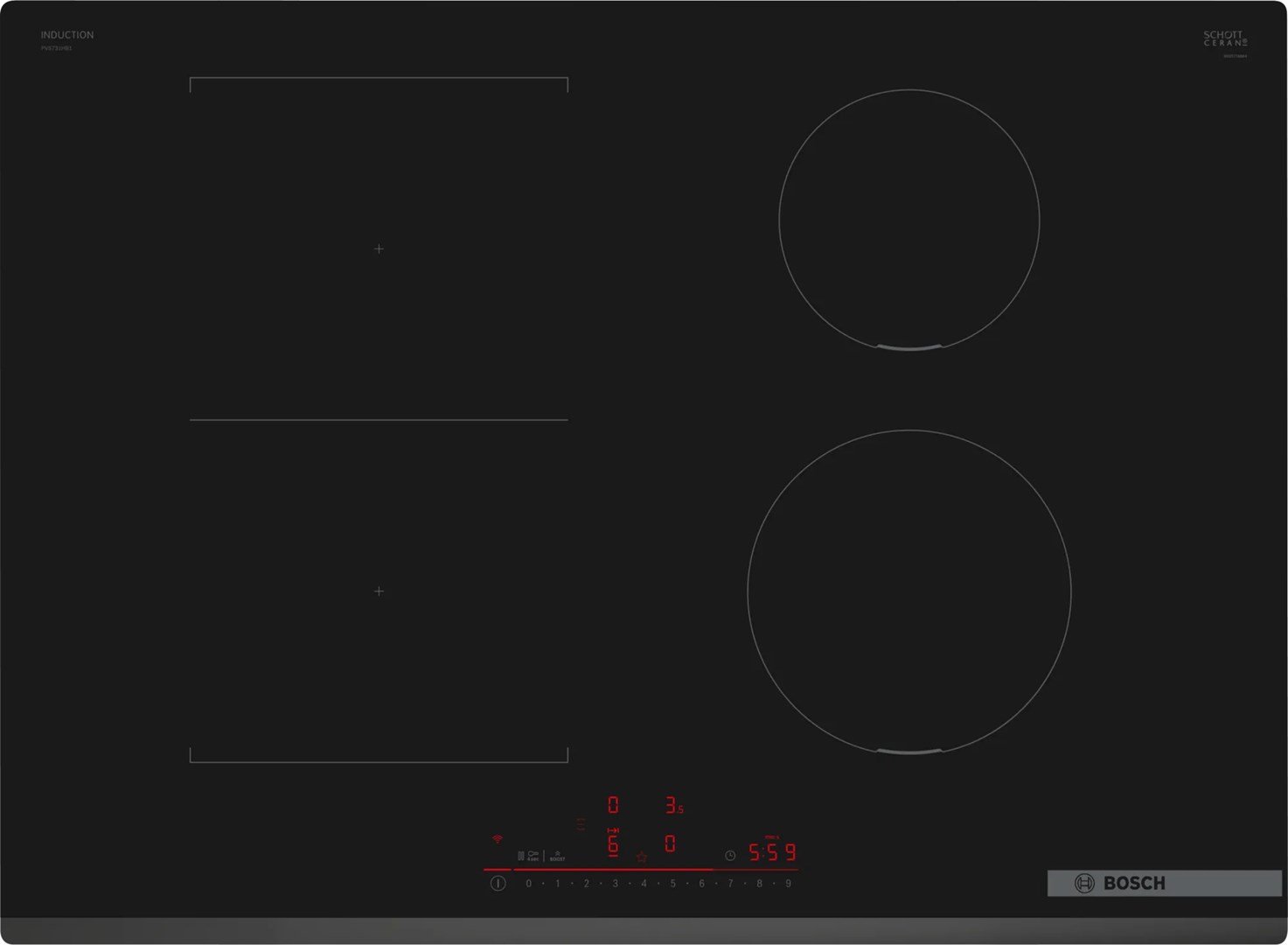 Bosch Serie 6 PVS731HB1E hob Black