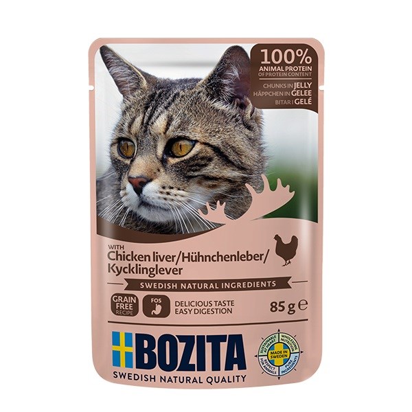BOZITA  Chicken liver Chunks in jelly
