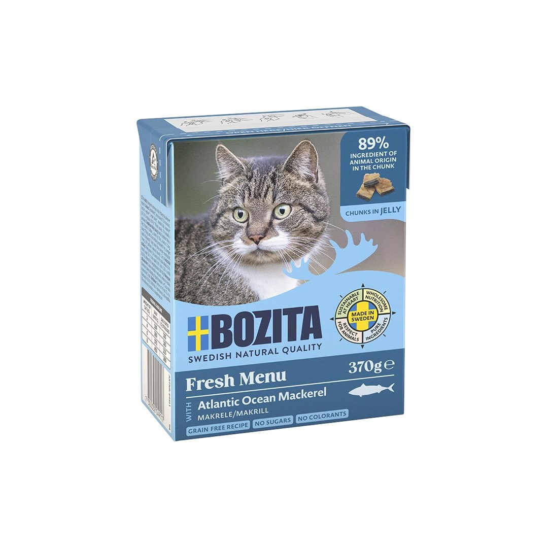 BOZITA Meat chunks with mackerel in