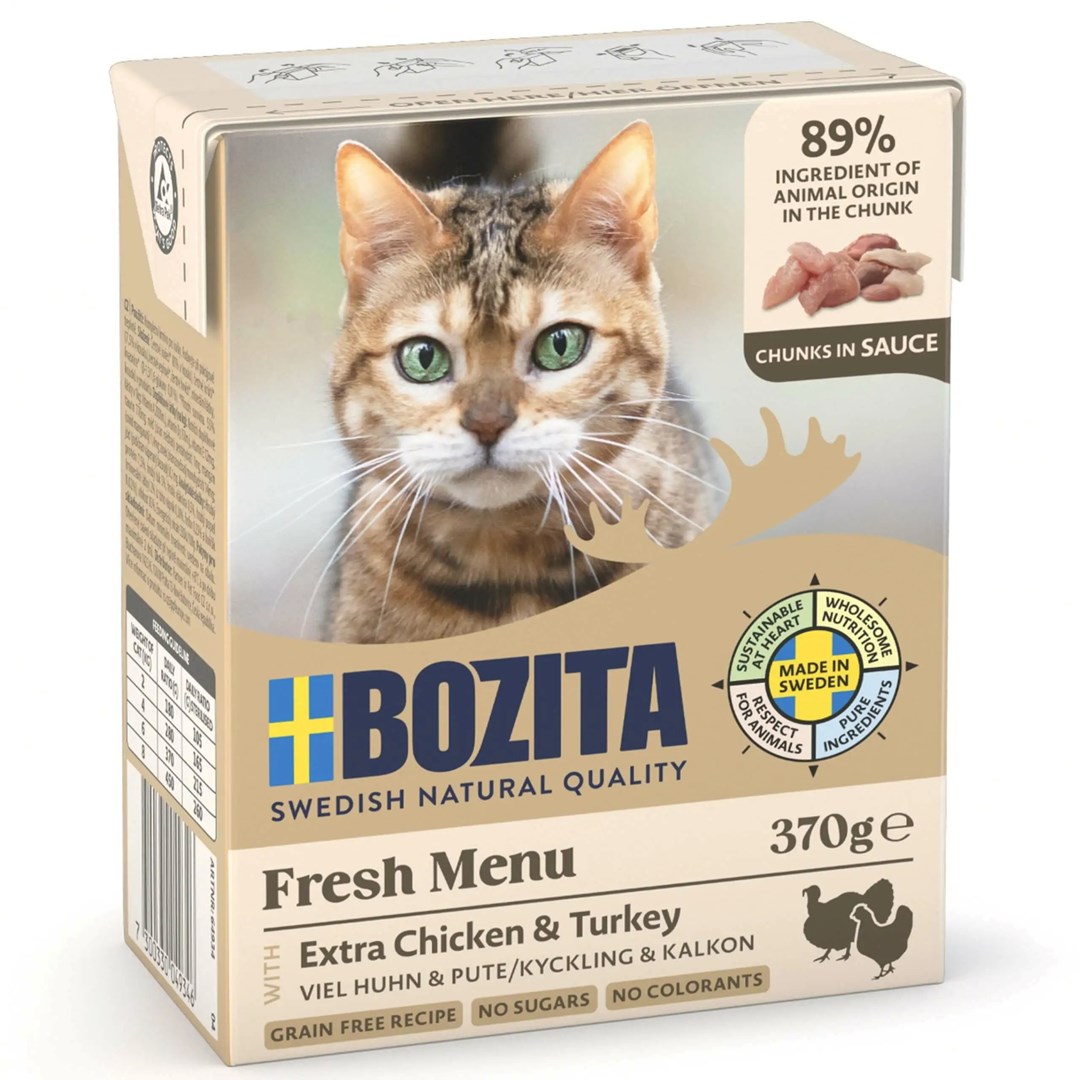 BOZITA  Meat chunks with poultry in