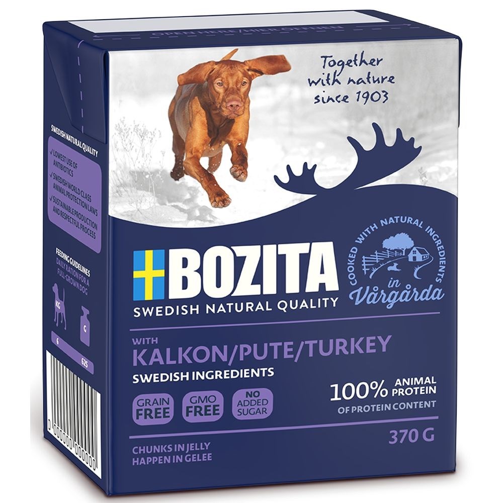 BOZITA  Meat chunks with turkey in