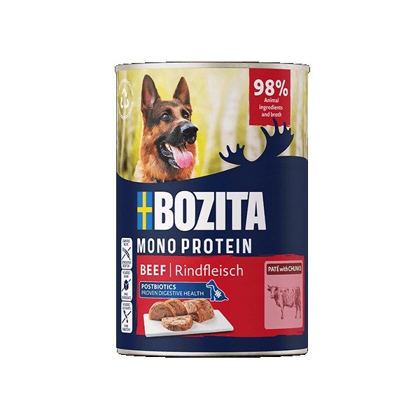 BOZITA Monoprotein Pate Beef - wet
