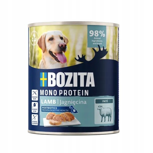 BOZITA Monoprotein Pate Lamb - wet