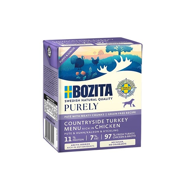 BOZITA Purely Paté Duoprotein Junior Chicken