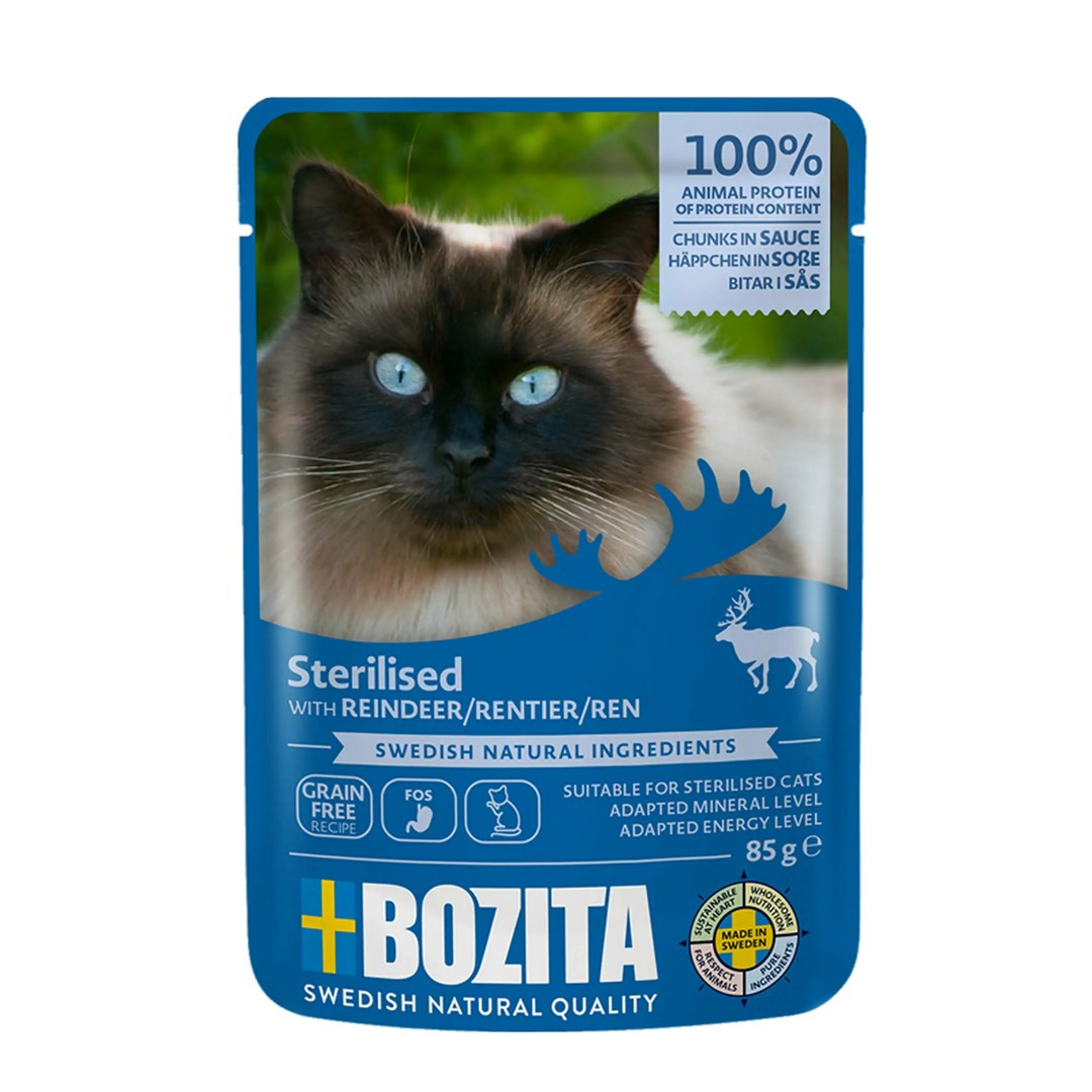 BOZITA  Sterilised Meat chunks in sauce