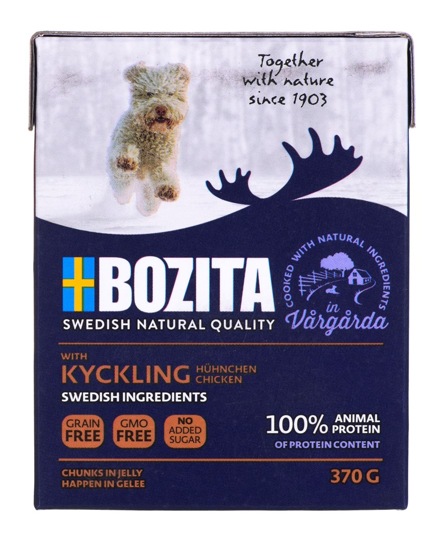 BOZITA  Wet dog food Chunks in