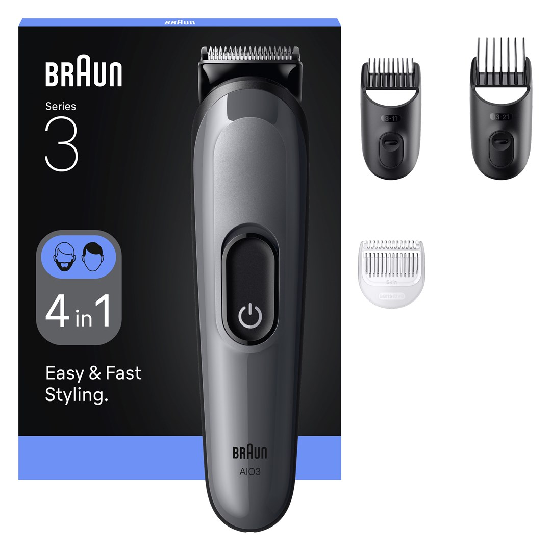 Braun 80789918 hair trimmers/clipper Dark Grey