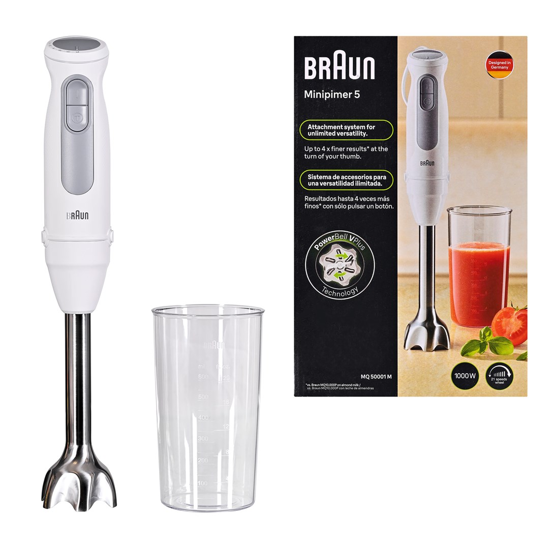 Braun MQ50001M Hand Blender, MultiQuick 5