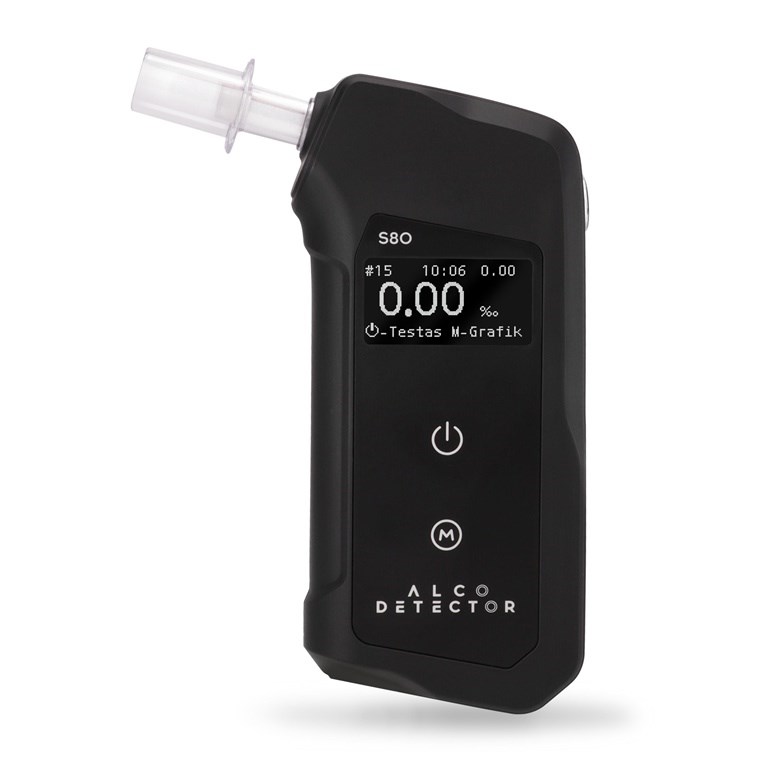 No name BREATHALYZER ALCODETECTOR S80 |