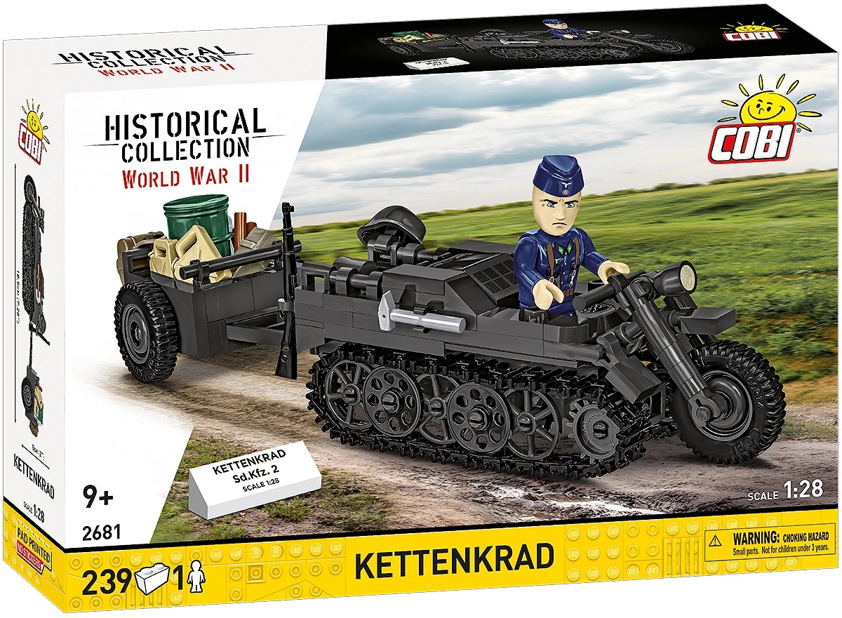 Cobi Klocki Bricks Kettenkrad 239 pieces