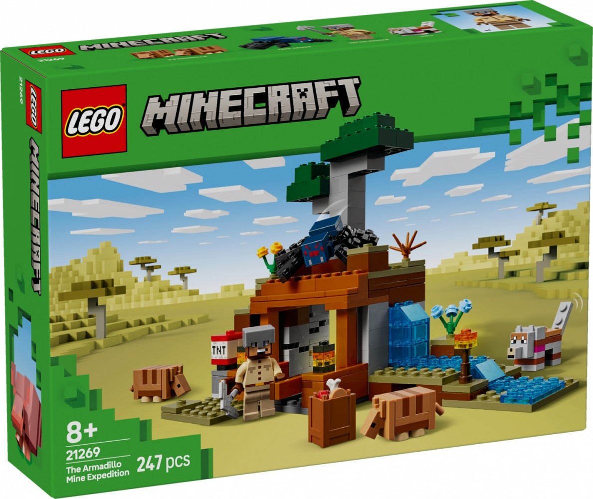 LEGO Bricks Minecraft 21269 The Armadillo