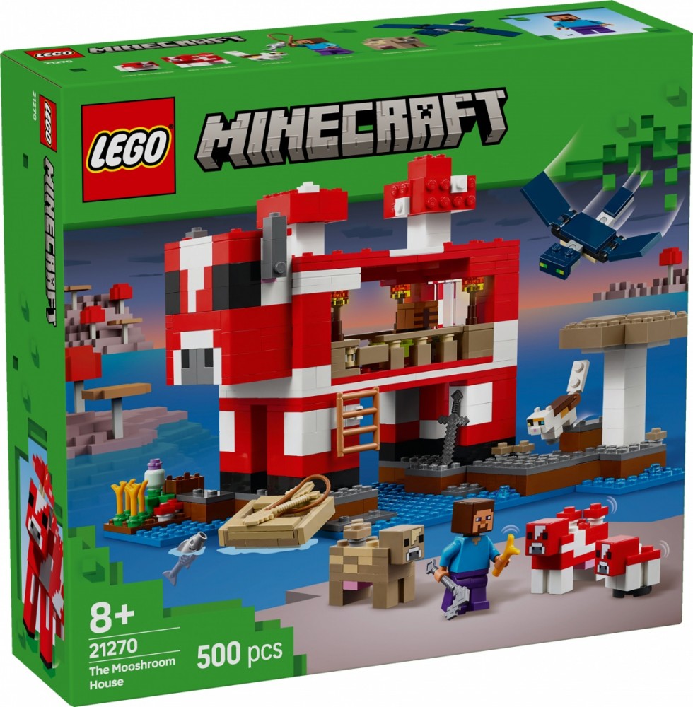 LEGO Bricks Minecraft 21270 The Mooshroom