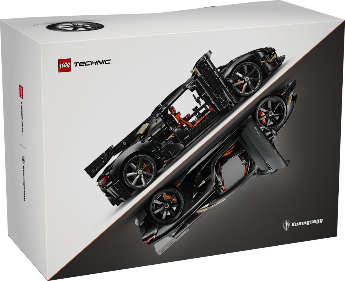 LEGO Bricks Technic 42232 Koenigsegg Sadairs