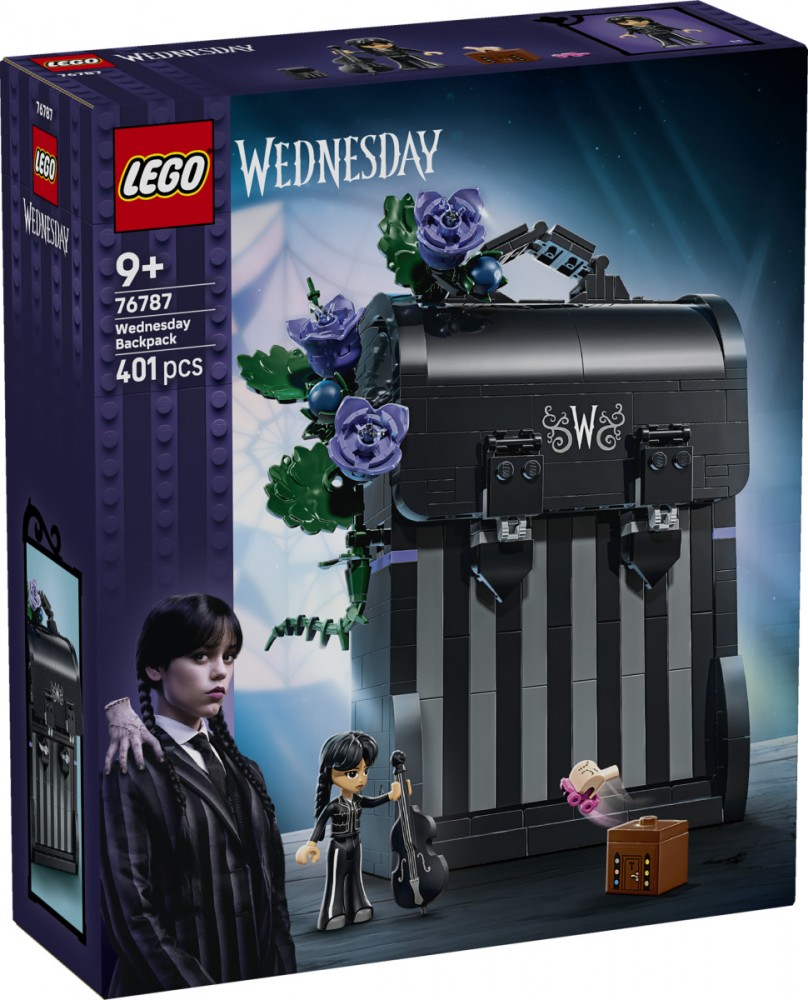 LEGO  Bricks Wednesday 76787 Wednesday Backpack