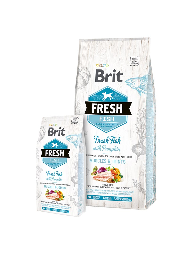 Virbac Brit Fresh Fish with Pumpkin