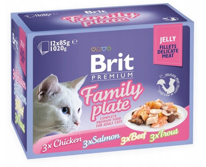 Brit  Premium Family Plate Fillets in
