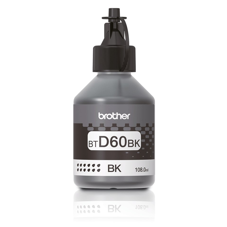 Brother  Ink BTD60BK BLK 7500pg forDCP/MFC-T3/2/4/5/7/9