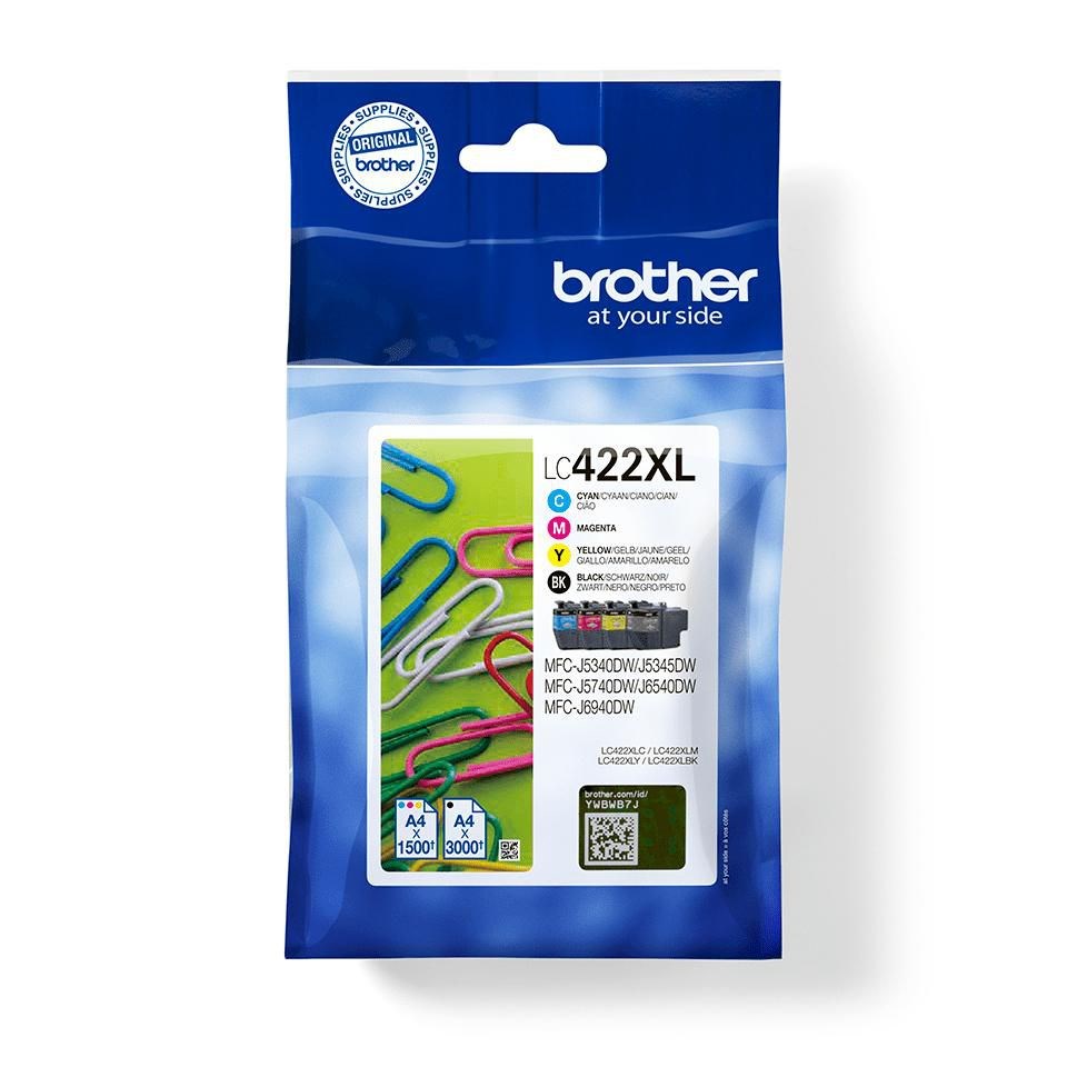 Brother  LC-422XLVAL ink cartridge 4 pc(s)
