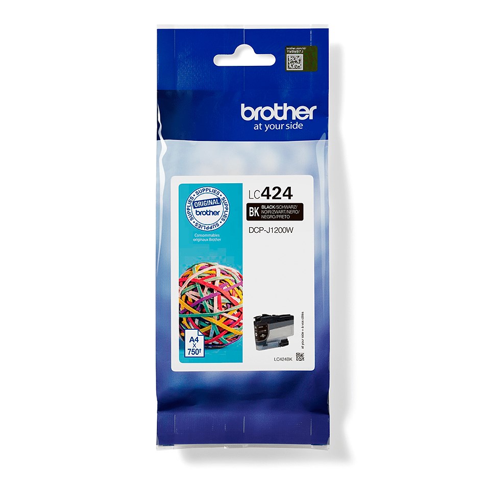 Brother  LC424BK ink cartridge 1 pc(s)