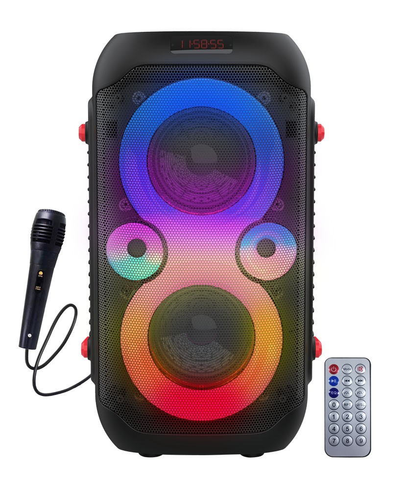 Esperanza BT FM LED RGB KARAOKE
