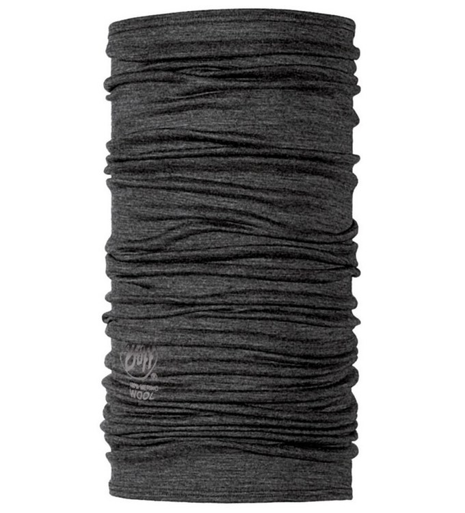 Buff Merino Wool Neckwear Grey |