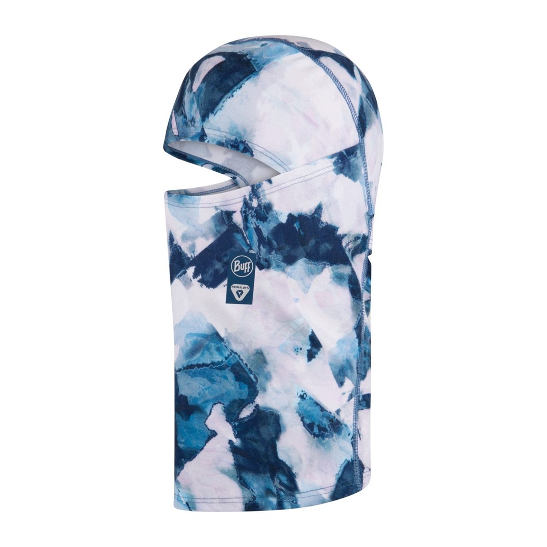 Buff  Thermonet Hinged Balaclava Synth, White-Blue