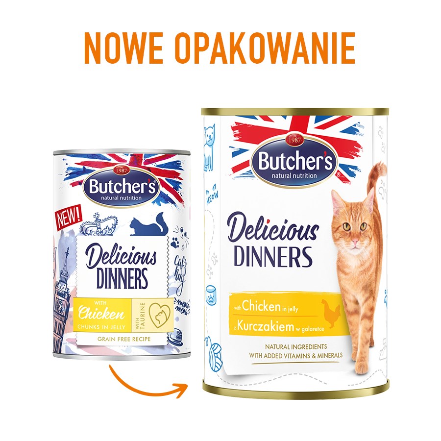 Butcher`s  Delicious Dinners Chicken Jellied Pieces