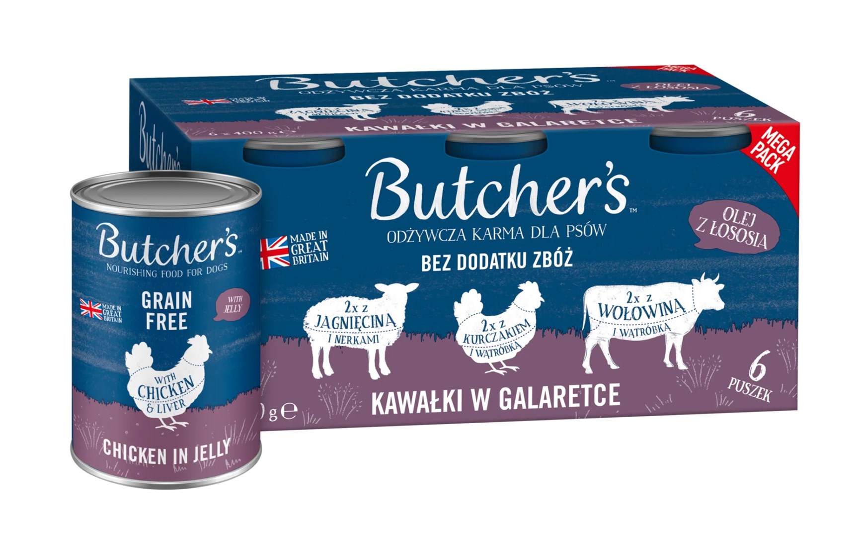 Butcher`s Original Mega pack mix pieces