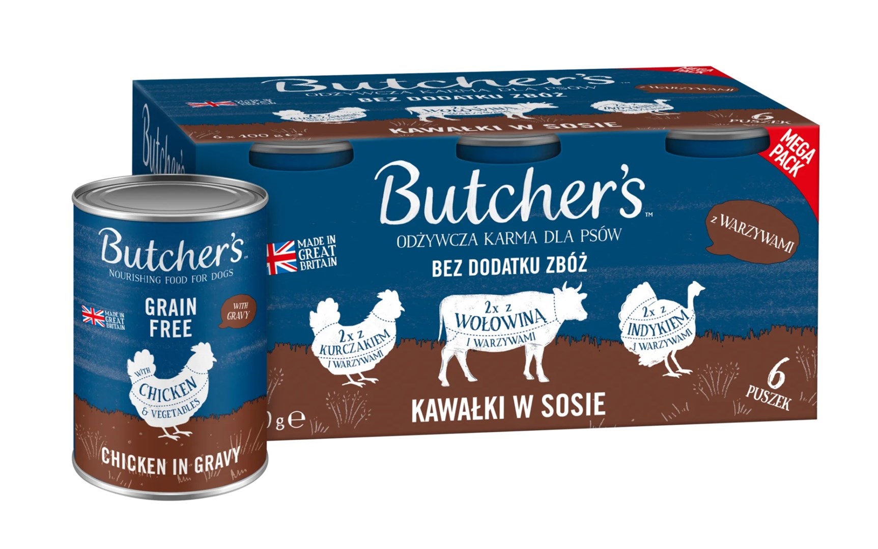 Butcher`s Original Mega pack mix with