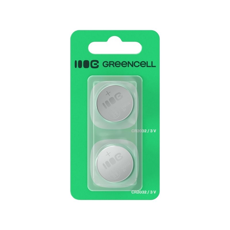 GREEN CELL  Button battery 2x CR2032