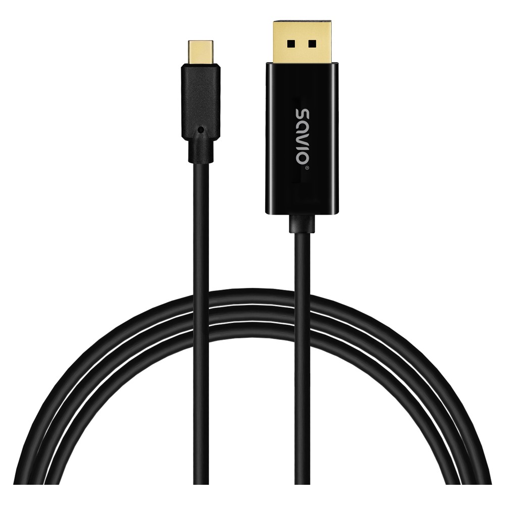 SAVIO  Cable CL-207 USBC-DP 2m 1