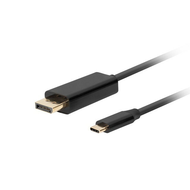 LANBERG Cable USB-C(M)->Displayport(M) 1.8M 4K