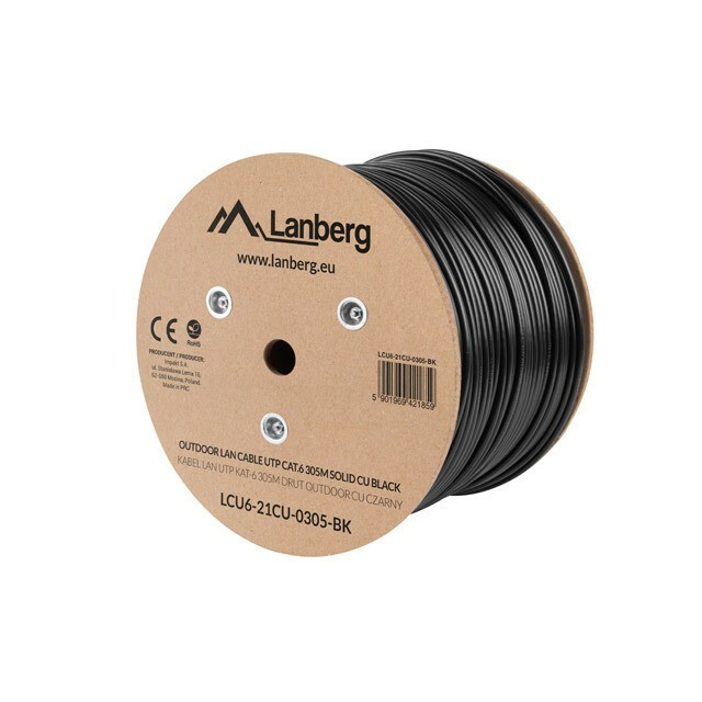 LANBERG  Cable UTP Cat.6 CU