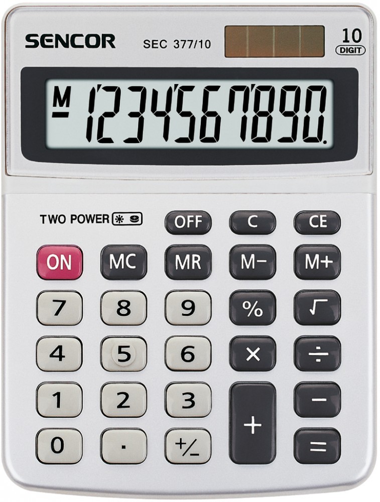 Sencor  Calculator SEC 377/10 Table, 10