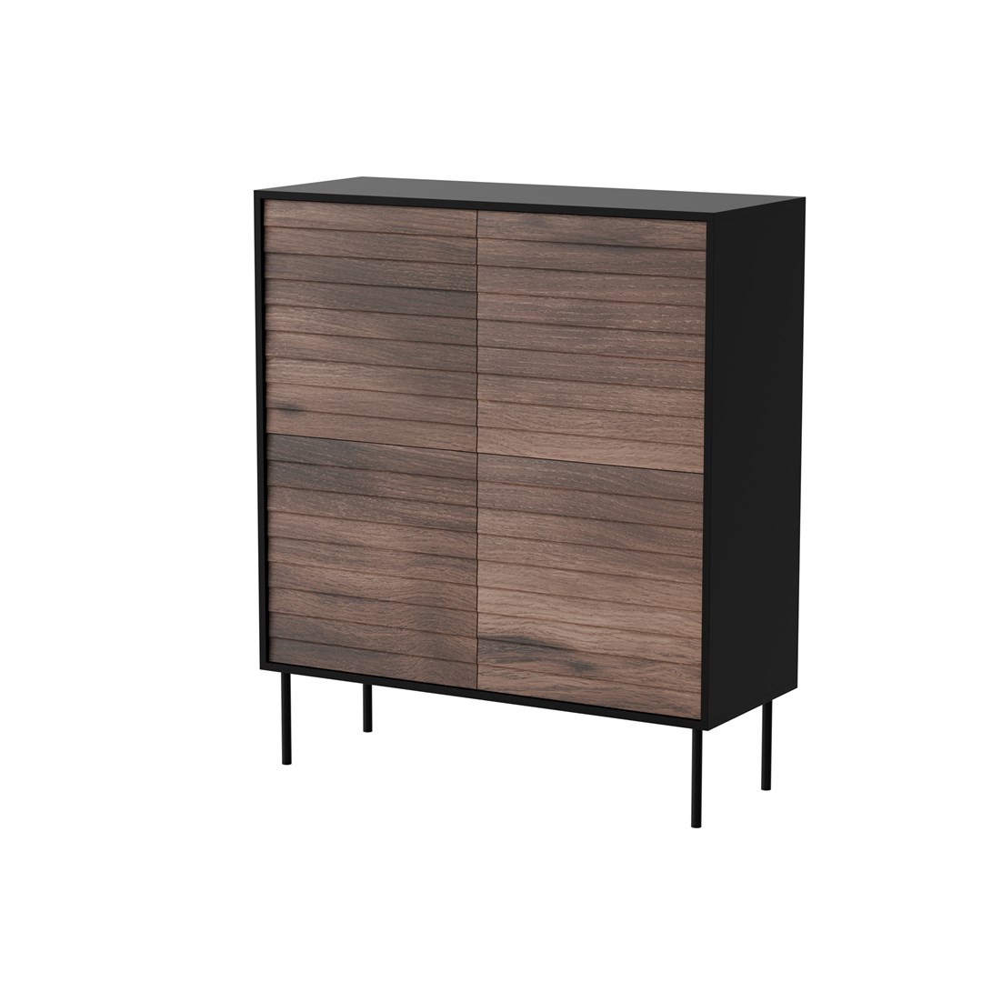 Cama MEBLE Cama 4D CORTINA chest