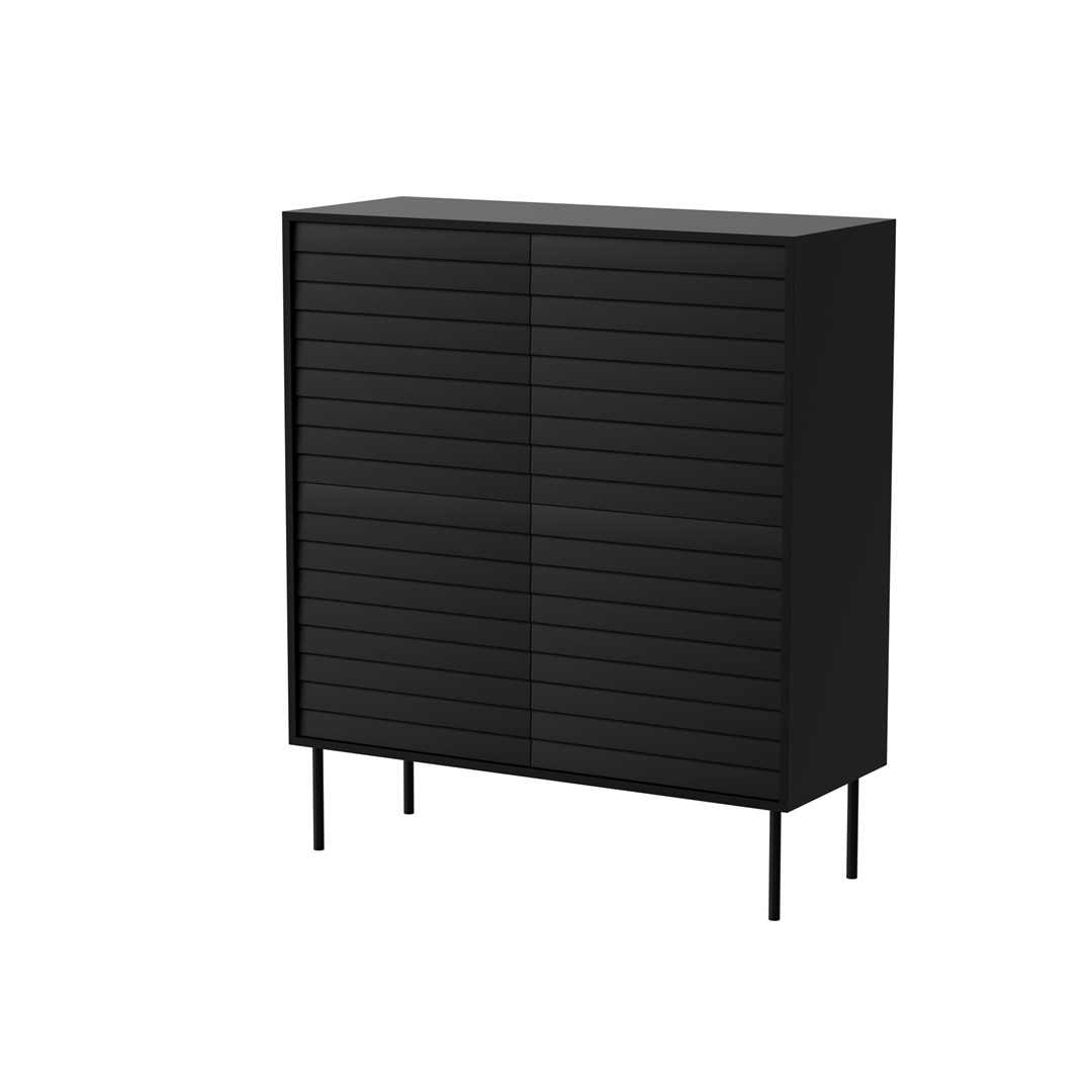 Cama MEBLE Cama 4D CORTINA chest