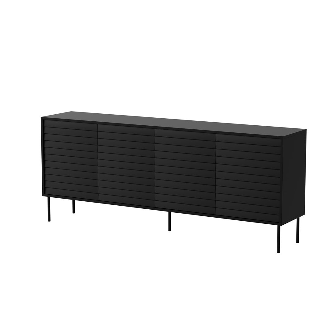 Cama MEBLE Cama 4D CORTINA chest