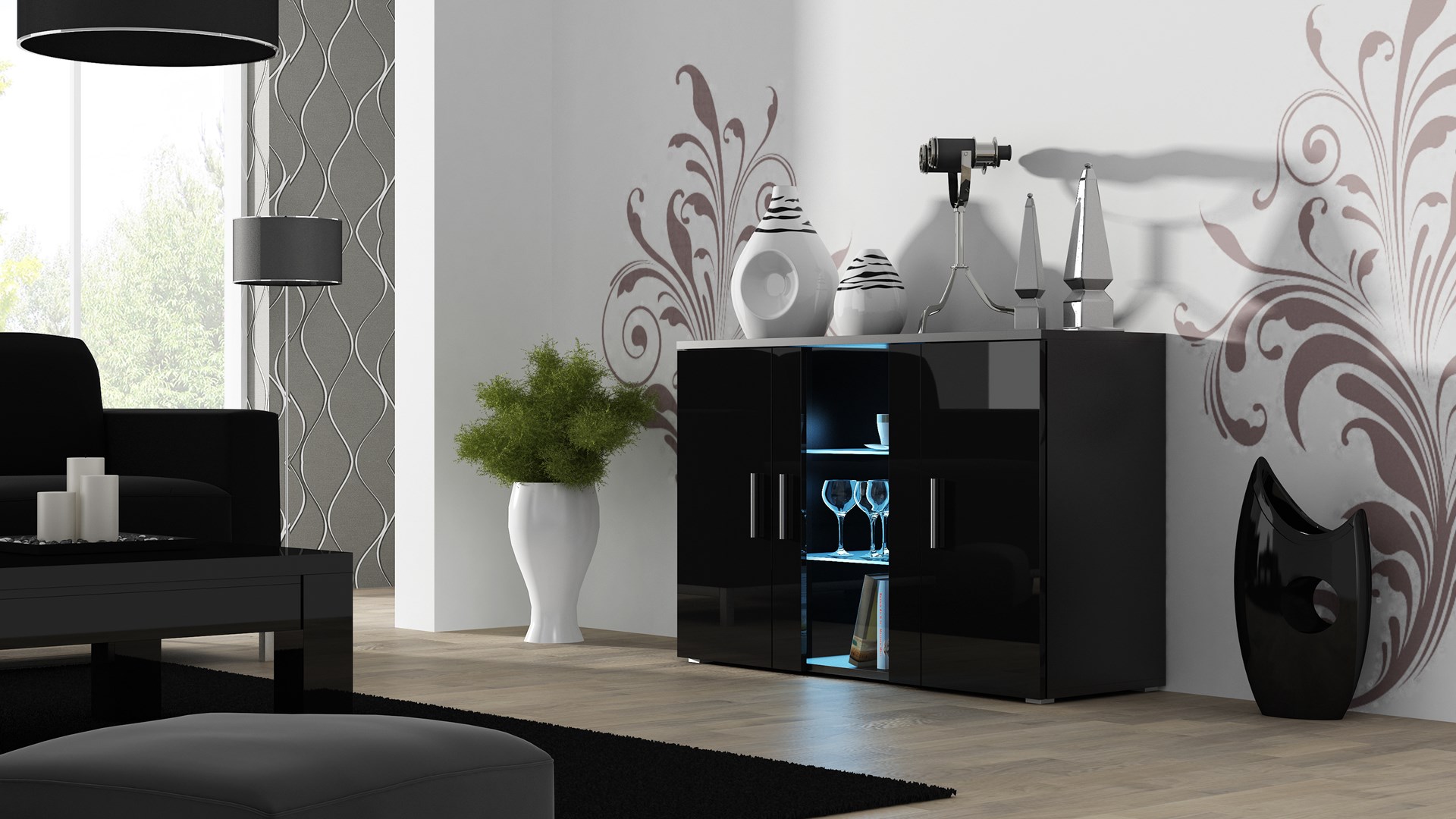 Cama MEBLE Cama sideboard 120 cm