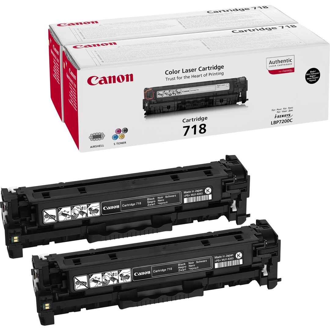 Canon  CRG-718 Bk VP toner cartridge