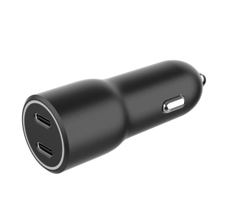Gembird  Car Charger 2xUSB-C PD 40W