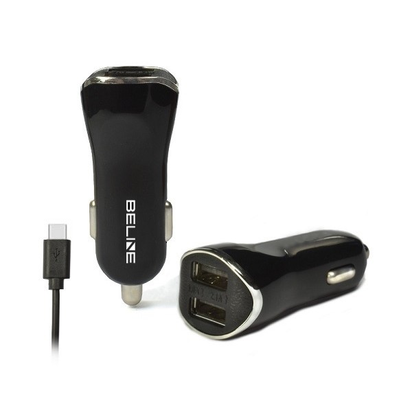 Beline  Car charger 2xUSB + USB-C
