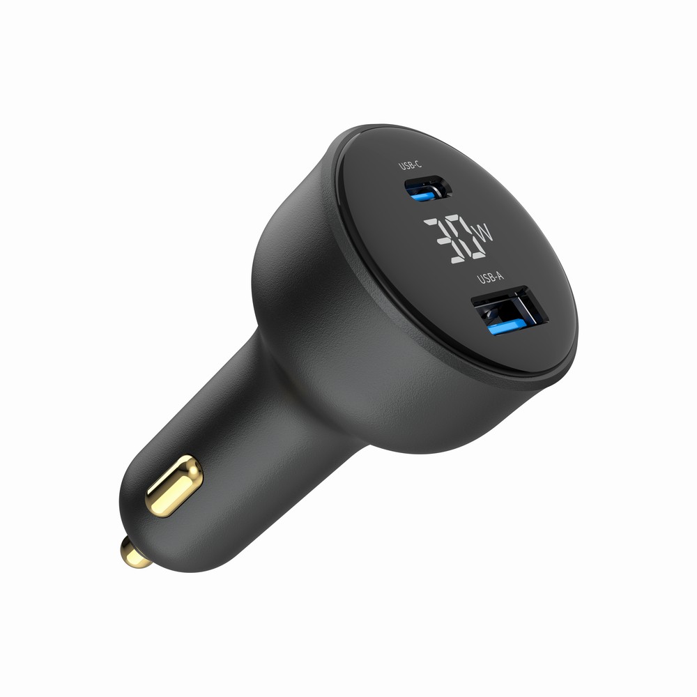 Gembird  Car charger 30W USB-A+C PD