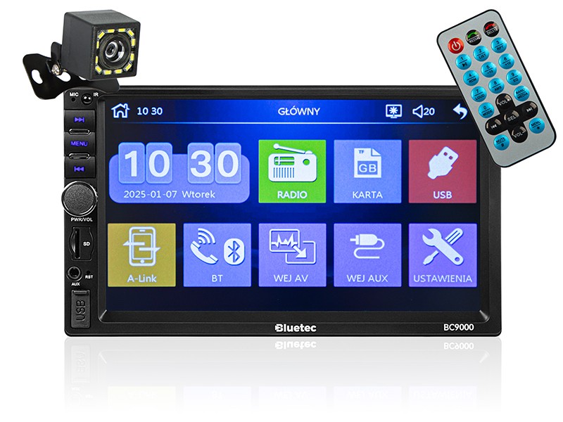 BLOW  Car Radio BC9000 2DIN 7