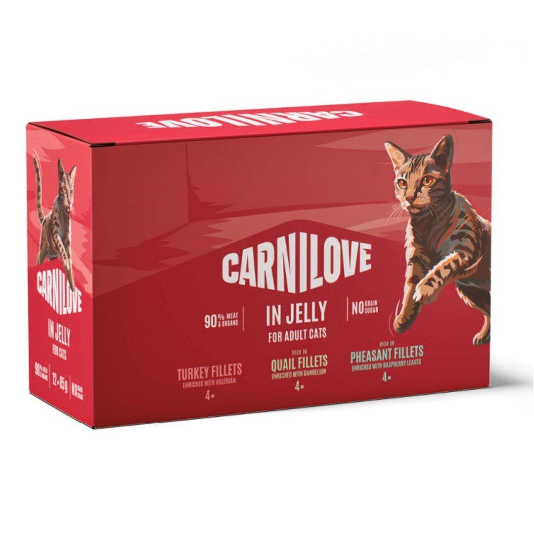 CARNILOVE  Cat Pouch Jelly Box -