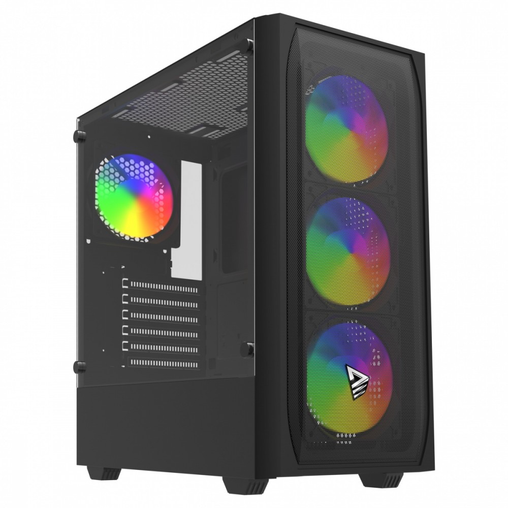 SAVIO  Case X1 NOCTIS RGB FLOW