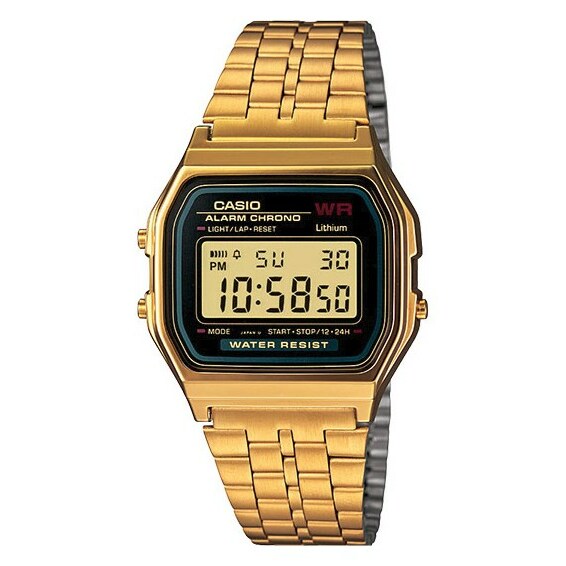 Casio A159WGEA-1 watch Bracelet watch Electronic