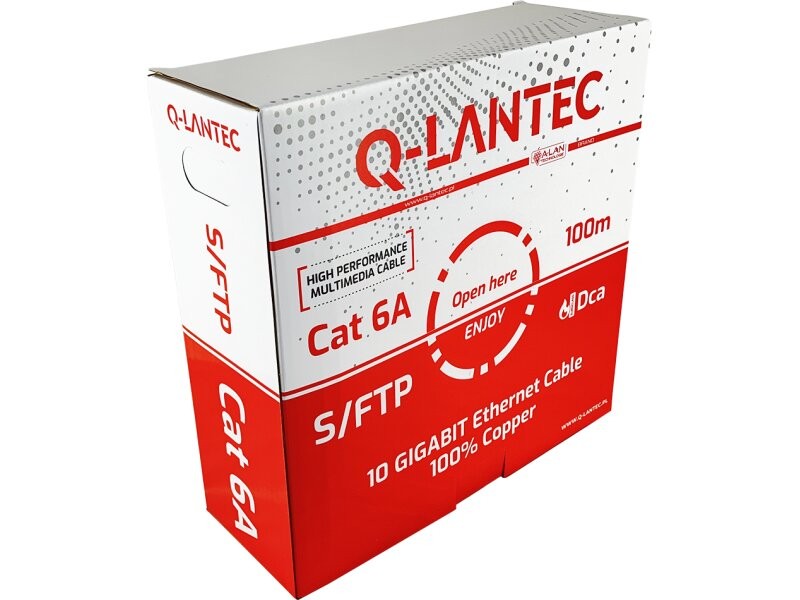 Q-LANTEC  Cat. 6A S/FTP data communication