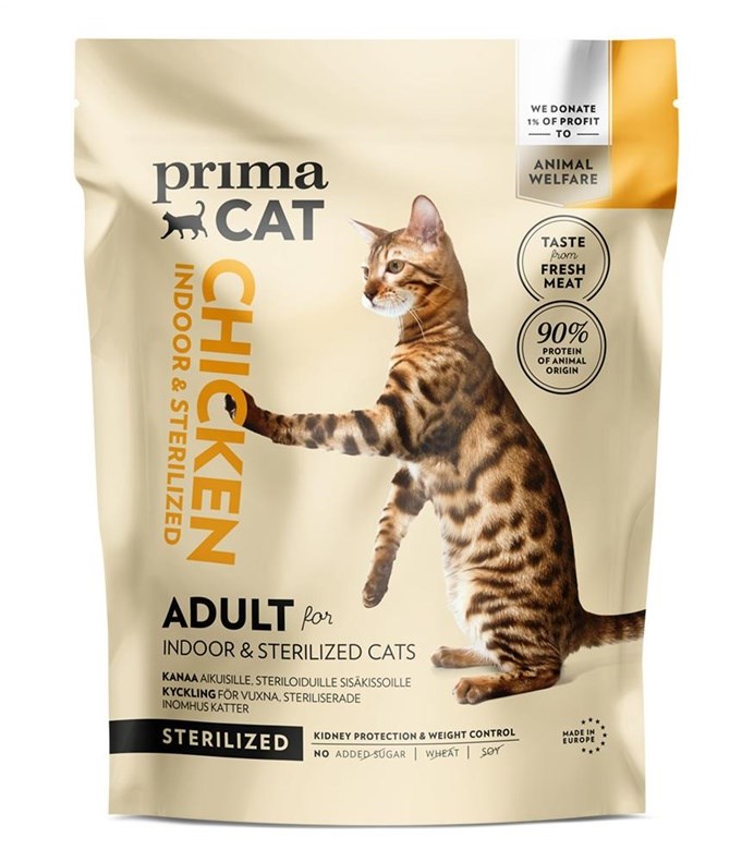 PRIMA CAT FOOD CHICKEN STERILIZED ADULT