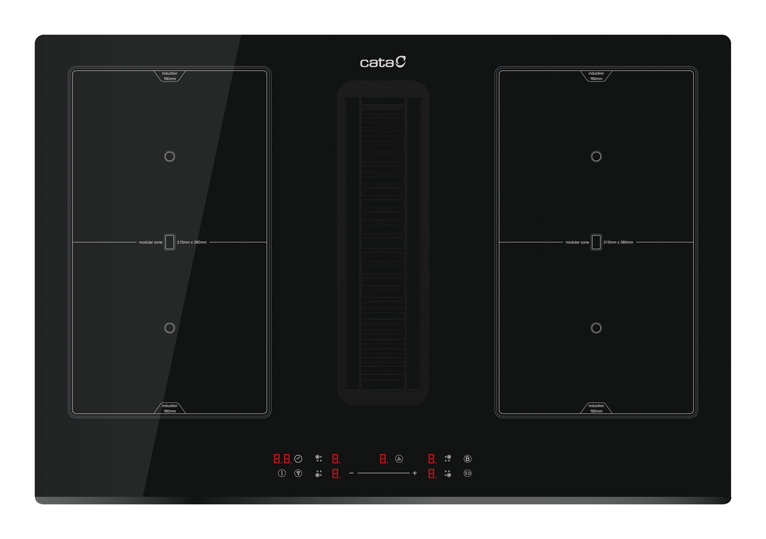 Cata IAS 7024 Black Countertop 77